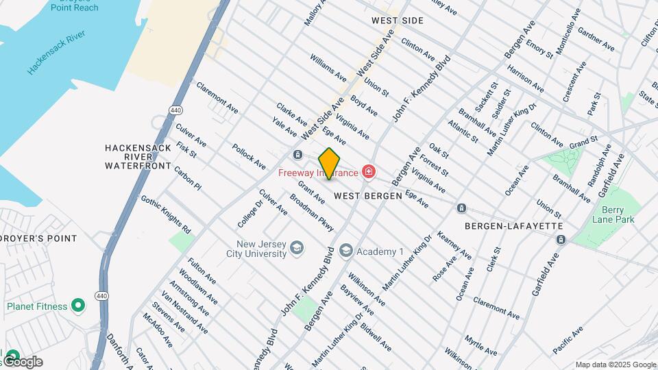 298 Claremont Ave Mapa y Detalles de la Ubicación