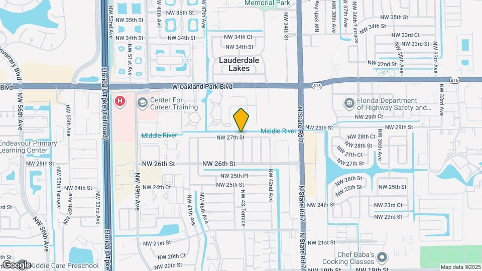 4341 NW 27th St Map and Location Details