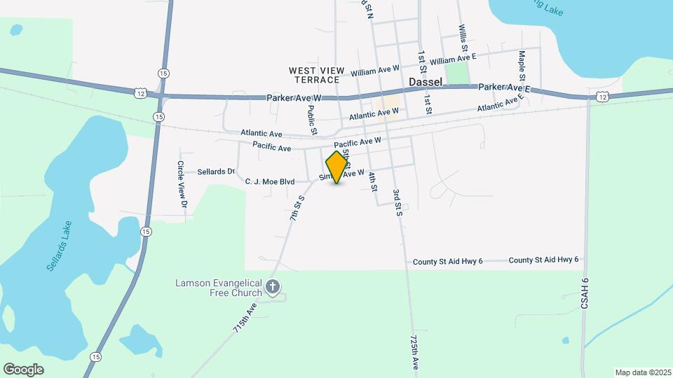 530 Simon Ave W Mapa y Detalles de la Ubicación