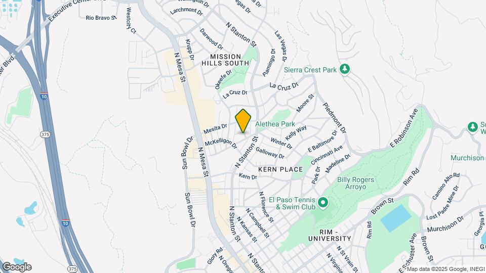 619 Alethea Park Dr Map and Location Details