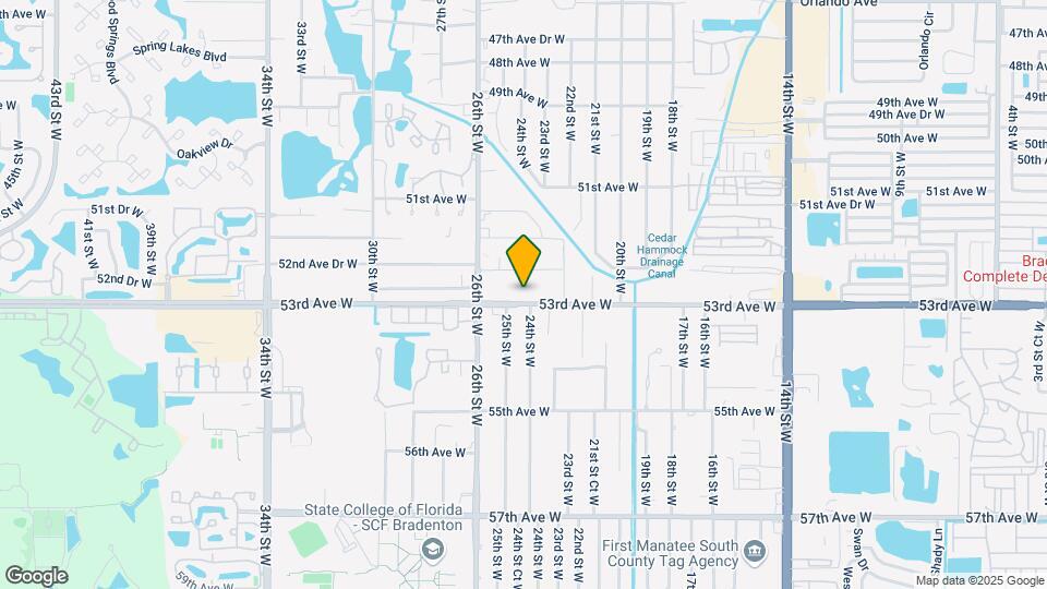 2405 53rd Ave W Mapa y Detalles de la Ubicación