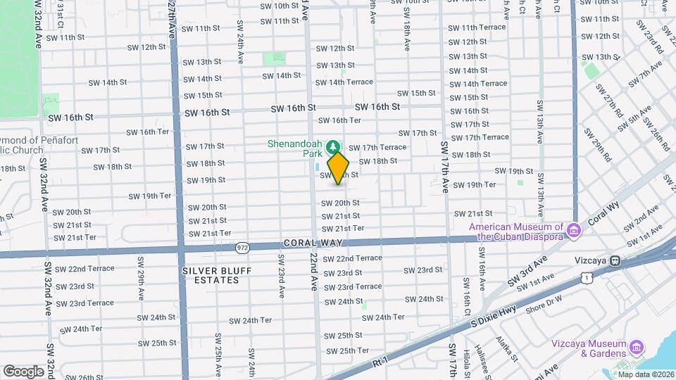 2127 SW 19th Ter Map and Location Details