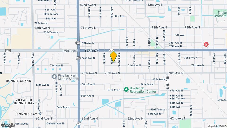 7113 63rd St N Map and Location Details