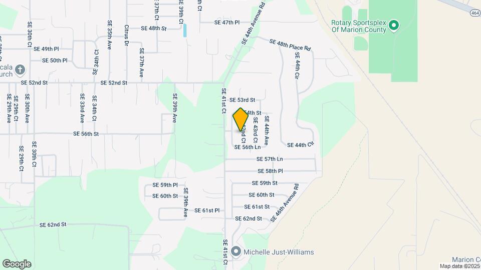 5582 SE 42nd Ct Map and Location Details
