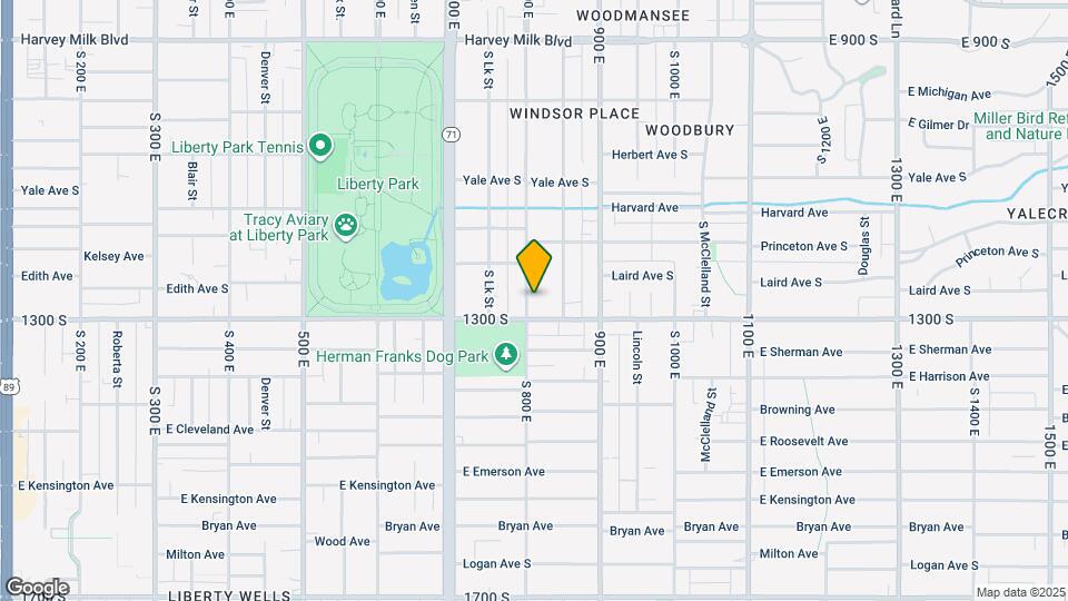1229 S 800 E Mapa y Detalles de la Ubicación