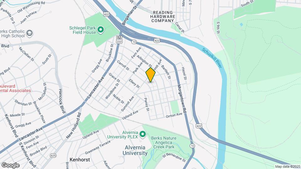 321 Carroll St Map and Location Details