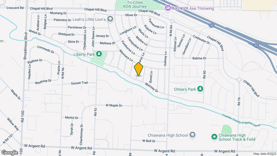 4111 Duroc Ln Map and Location Details