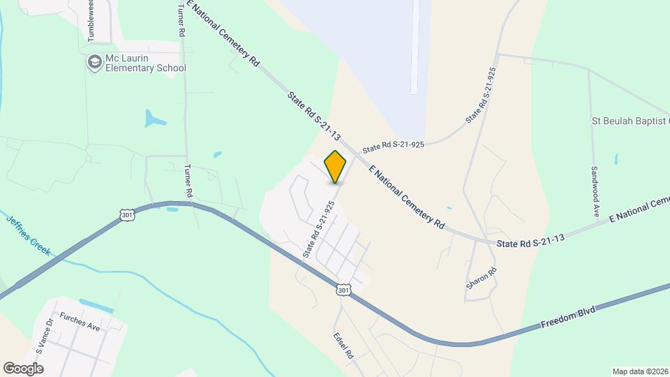 1335 Gilbert Dr Map and Location Details