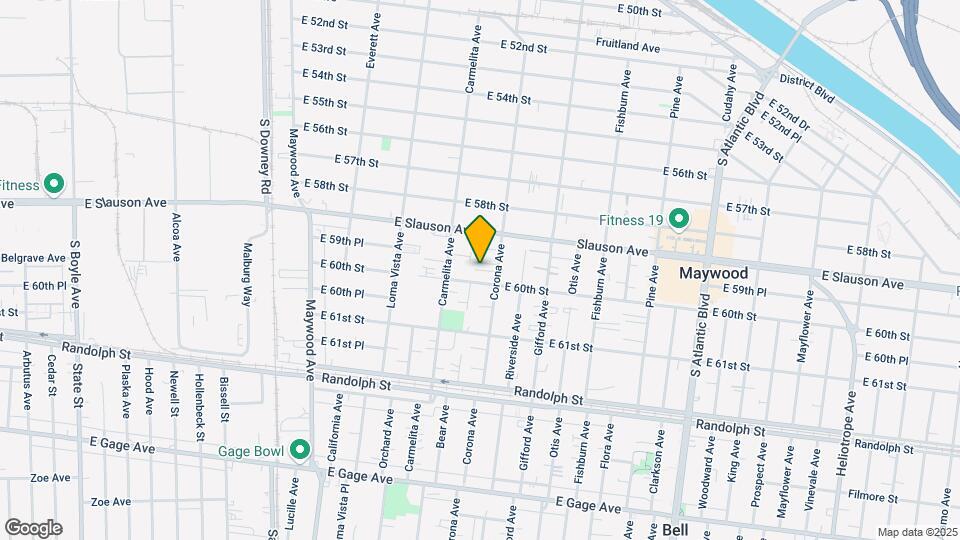 5963-5967 Corona Ave Mapa y Detalles de la Ubicación
