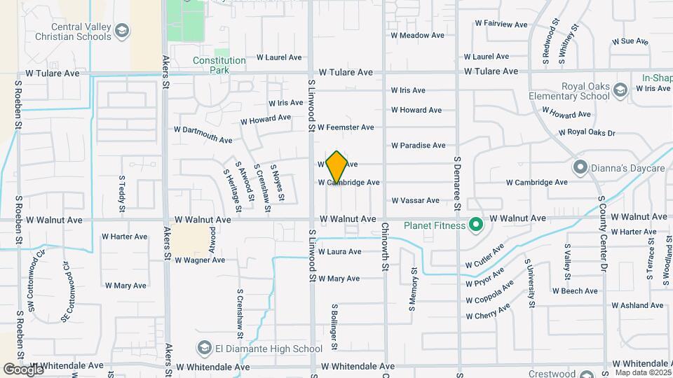 1819 S Cindy Ct Map and Location Details