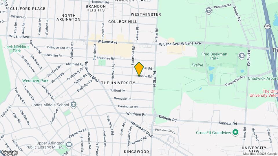 1535 Doone Rd Map and Location Details