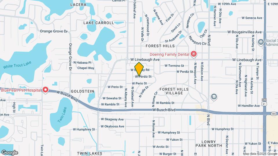 1730 W Perdiz St Map and Location Details