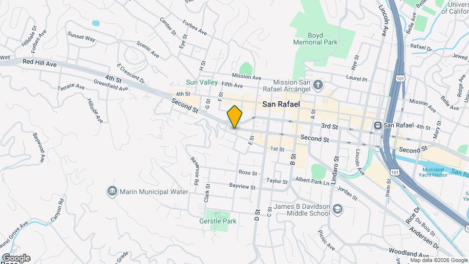 404 1st St Map and Location Details