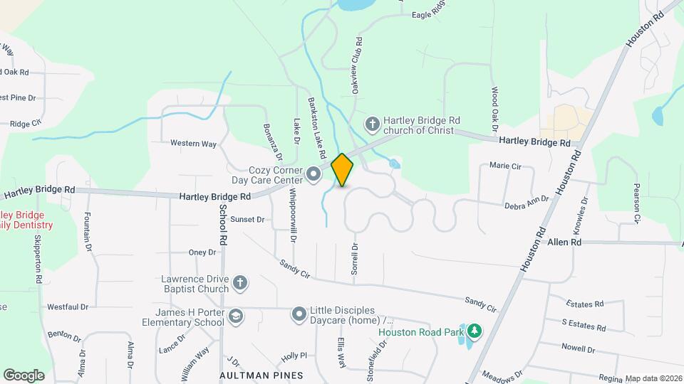 3468 Bridgewood Dr Map and Location Details