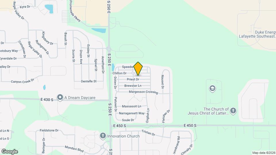 2696 Priest Dr Map and Location Details