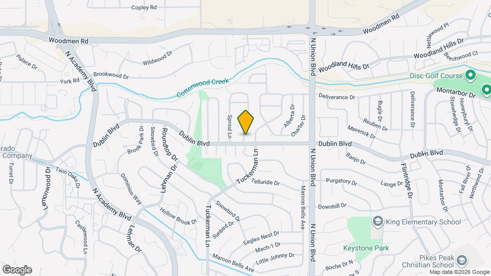 7060 Sproul Ln Map and Location Details