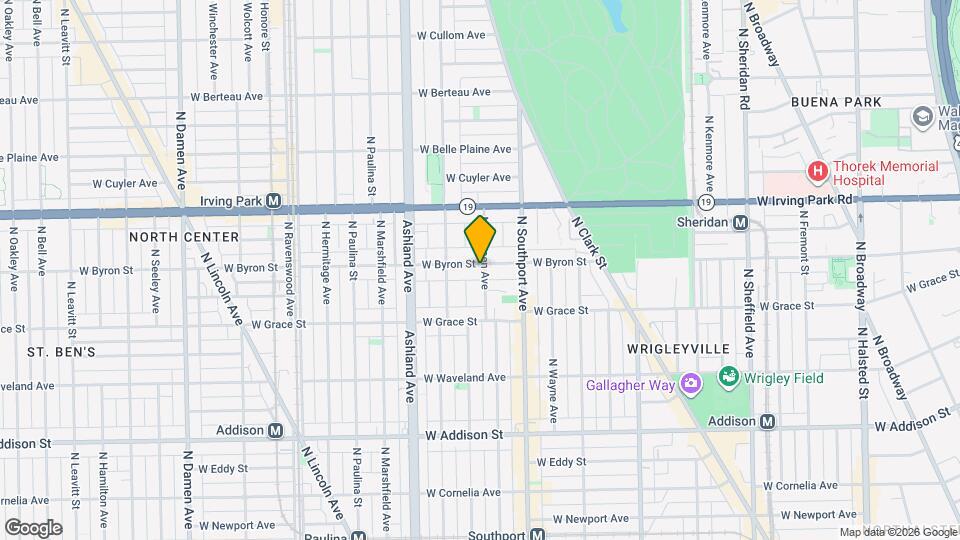 3854 N Janssen Ave, Unit K01J Mapa y Detalles de la Ubicación