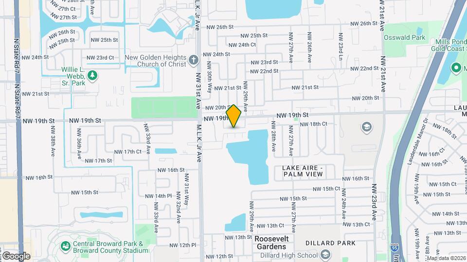 2901 NW 18th St Map and Location Details