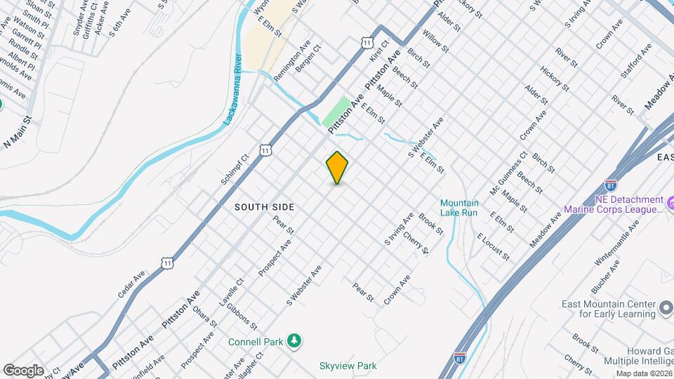 1413 Prospect Ave Map and Location Details