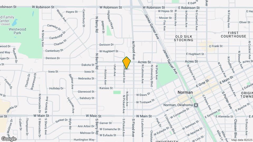 625 Iowa St Map and Location Details