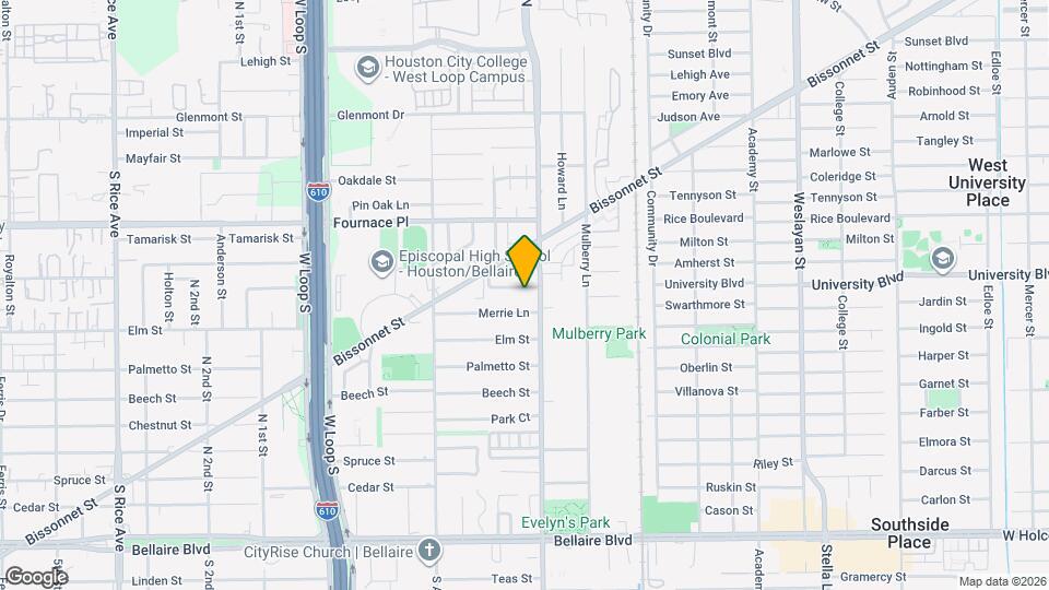 4509 Larch Ln Map and Location Details