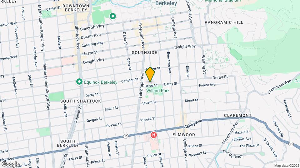 2447 Derby St Map and Location Details