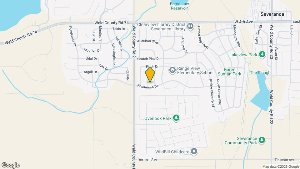 622 Rosedale St Map and Location Details