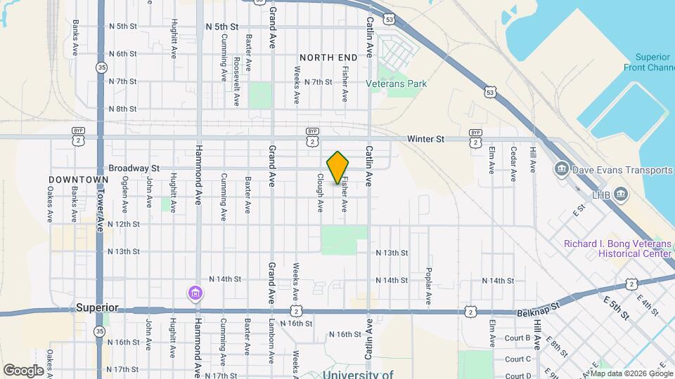 1021 Fisher Ave, Unit 1021 fisher ave Map and Location Details