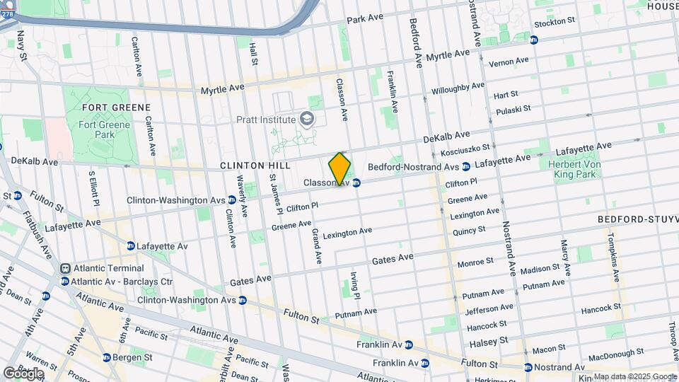 360 Lafayette Avenue Map and Location Details