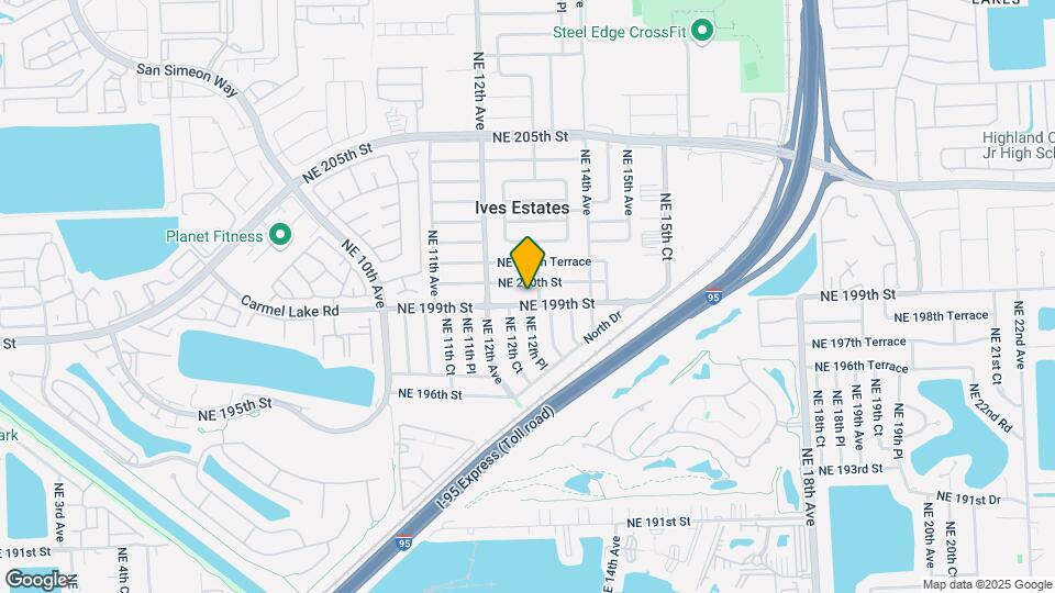 1265 NE 199th St, Unit 522 Map and Location Details