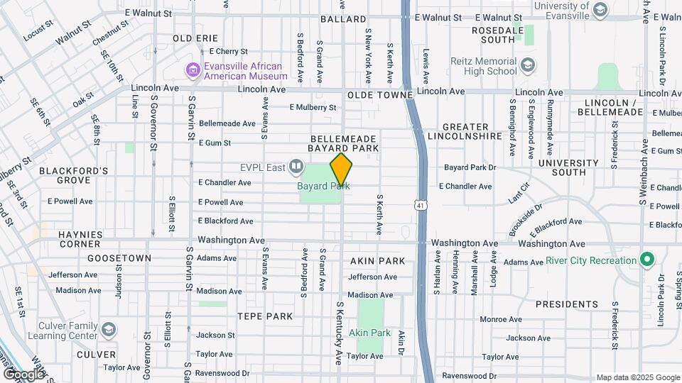 860 S Kentucky Ave Mapa y Detalles de la Ubicación