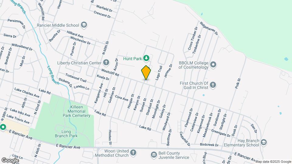 2102 Hunt Dr Map and Location Details