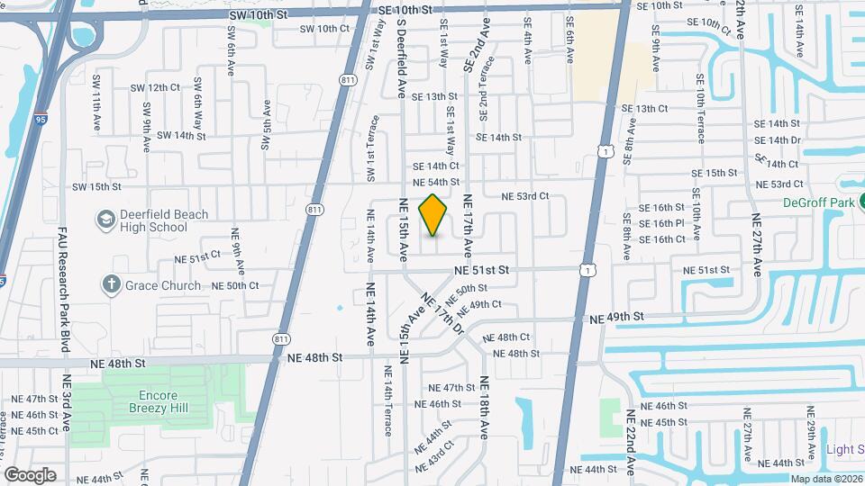 5181 NE 16th Ave Map and Location Details