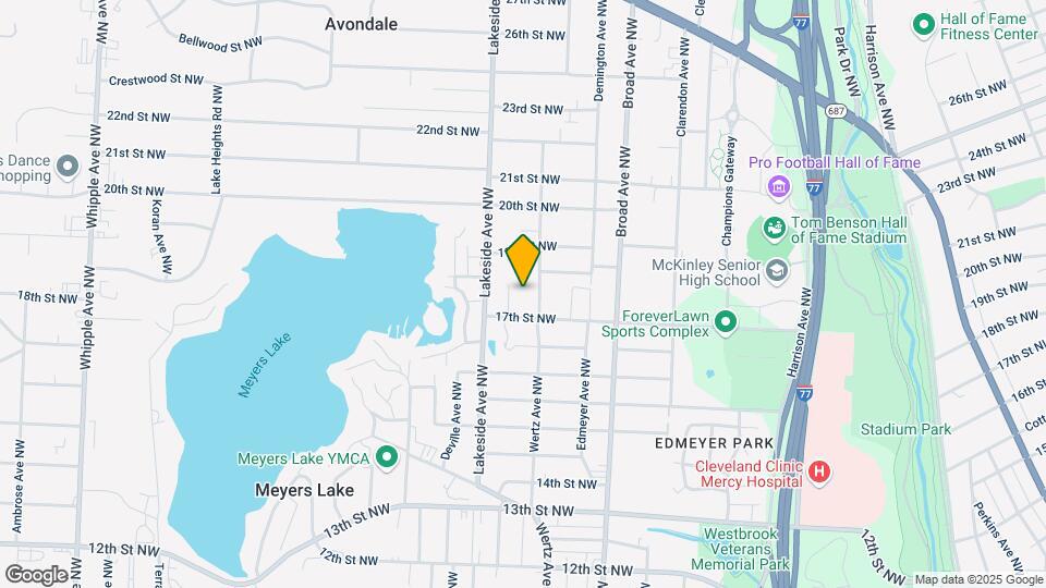 3029 17th St NW Map and Location Details