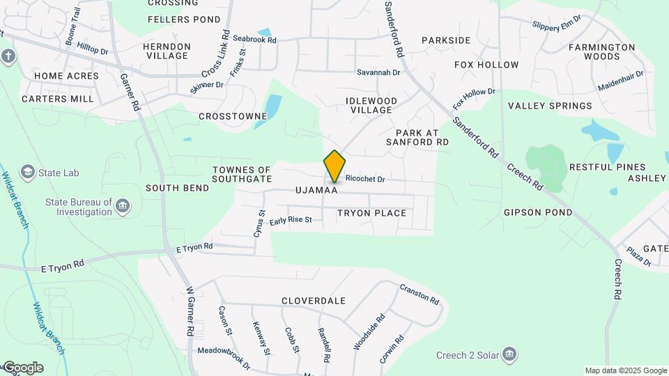 1309 Ujamaa Dr Map and Location Details