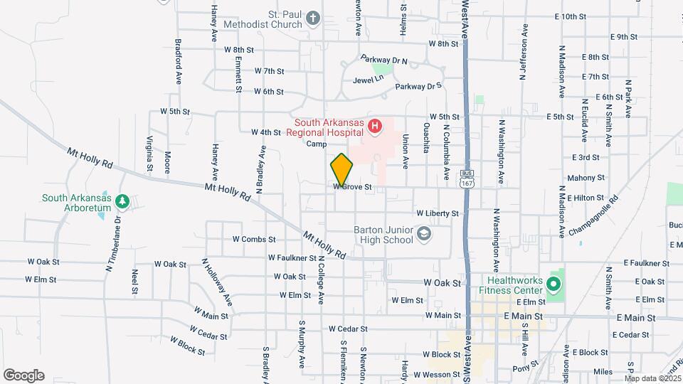 717 W Grove St Map and Location Details