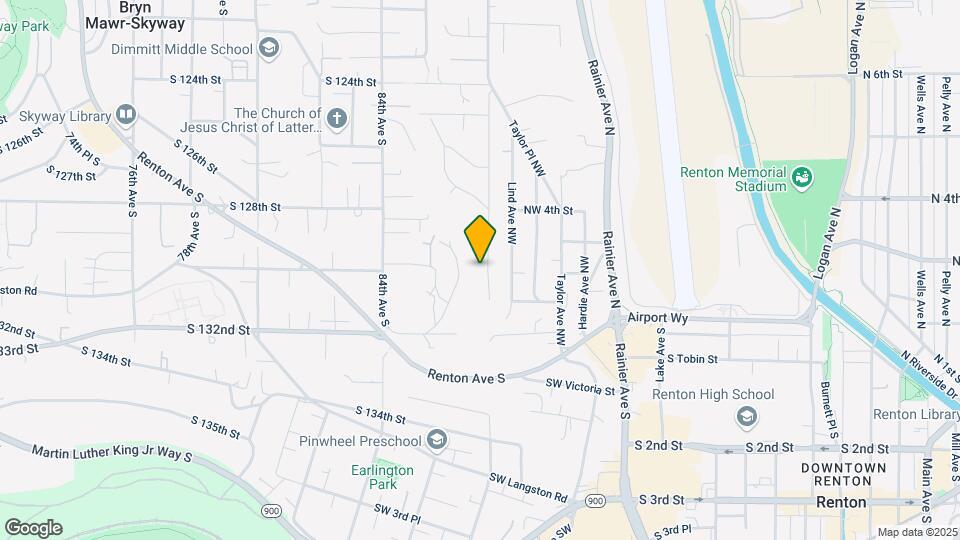 315 Stevens Ave NW Map and Location Details