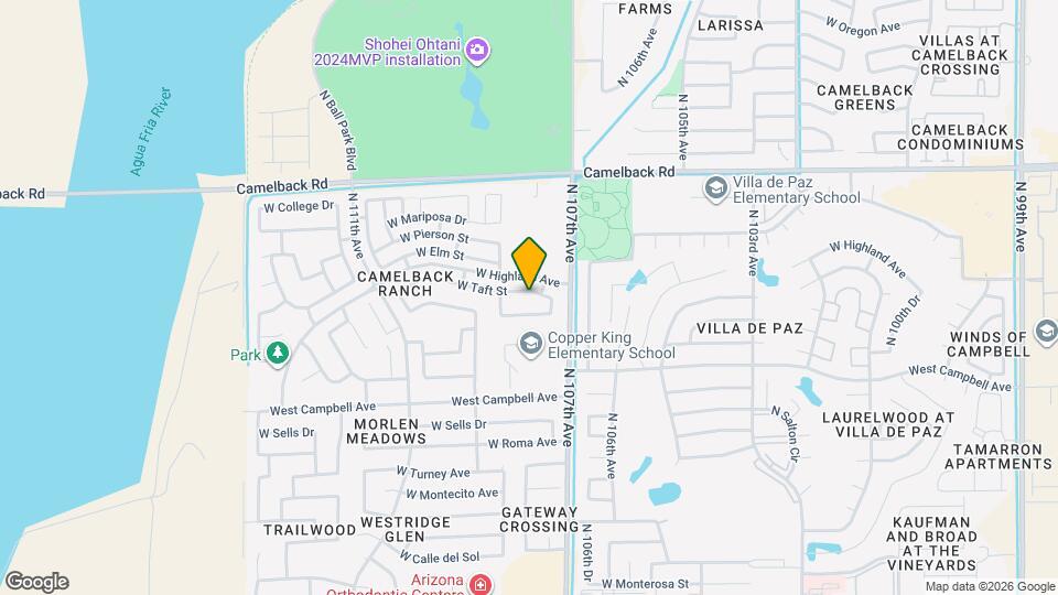 10733 W Taft St Map and Location Details