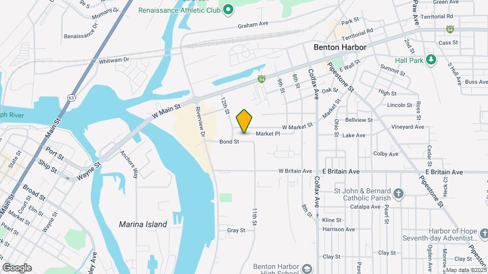 380 Market Pl Map and Location Details