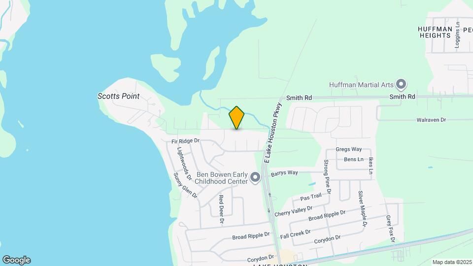 418 Emerald Thicket Ln Map and Location Details