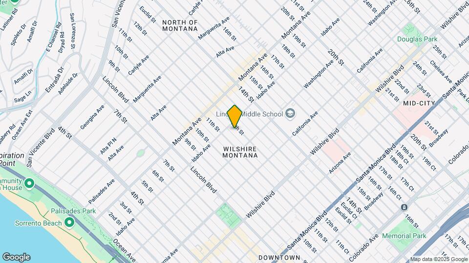 918 12th St Map and Location Details