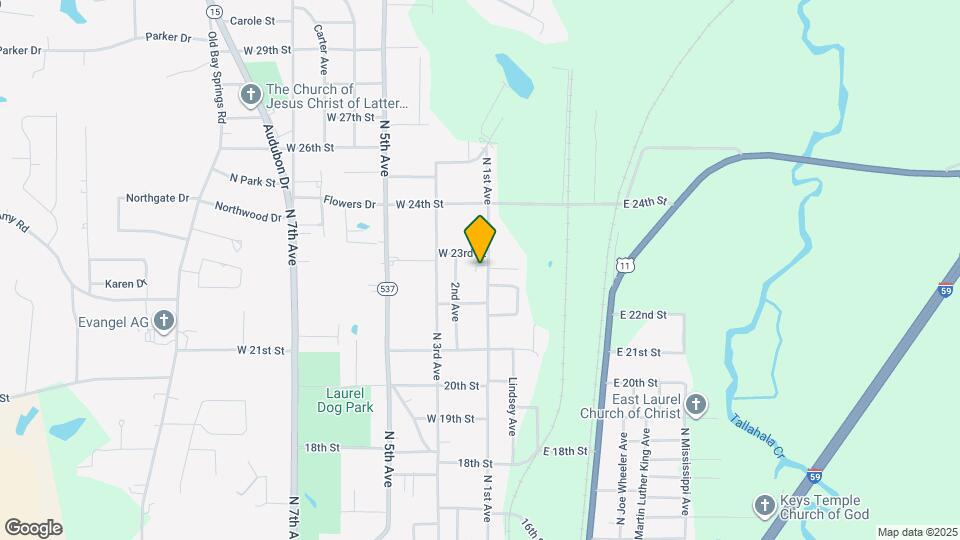 2232 N 1st Ave Map and Location Details