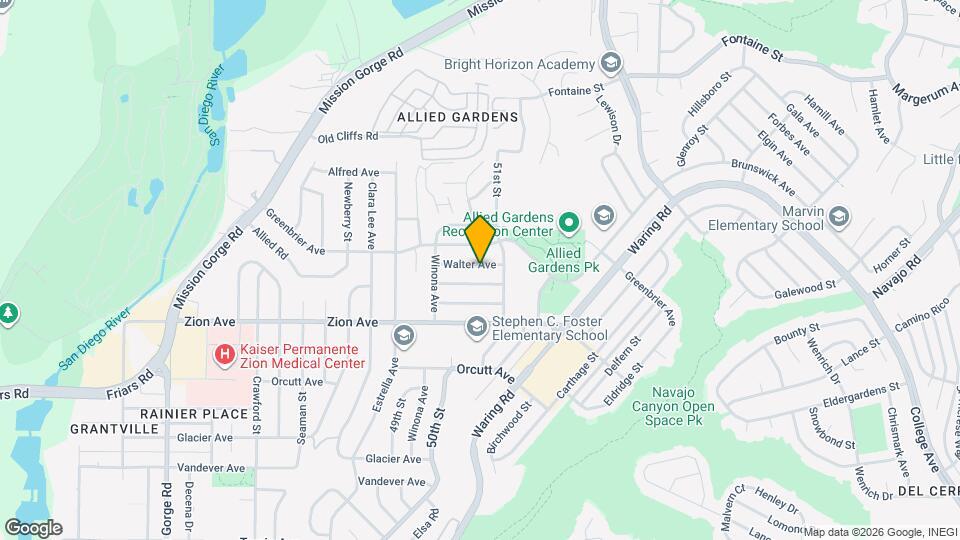 5031 Walter Ave Map and Location Details