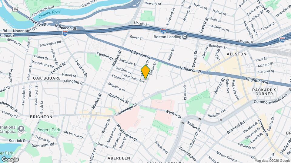 56 Dustin St Map and Location Details