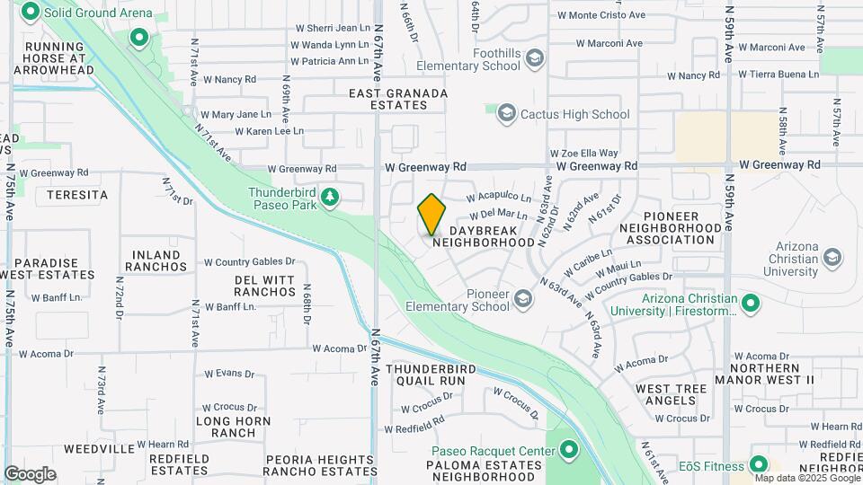 6606 W Jamaica Dr Map and Location Details