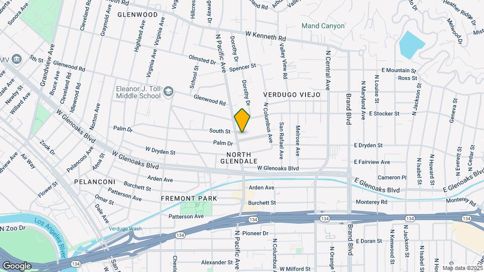 455 Palm Dr Mapa y Detalles de la Ubicación
