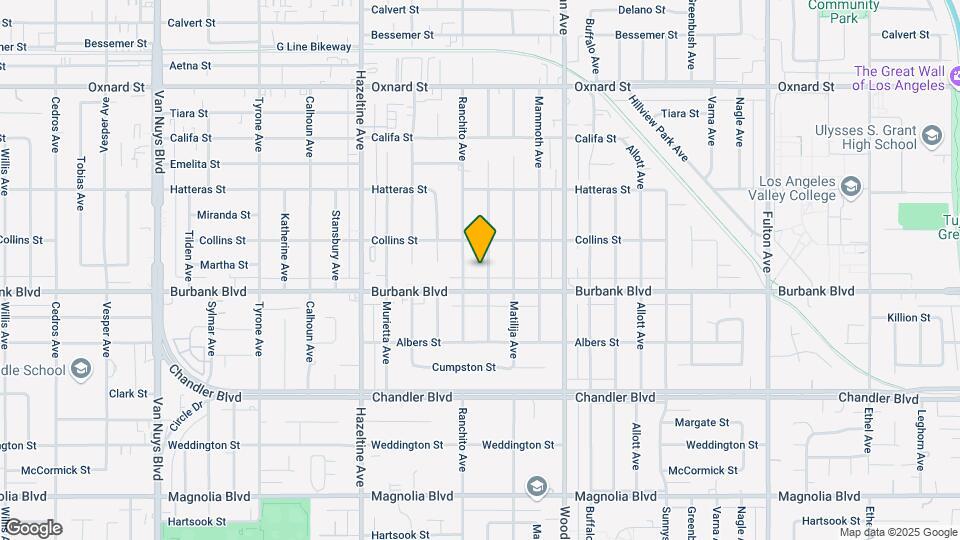 5625 Cantaloupe Ave Map and Location Details