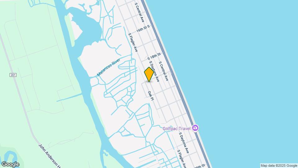 1908 S Ocean Shore Blvd Map and Location Details