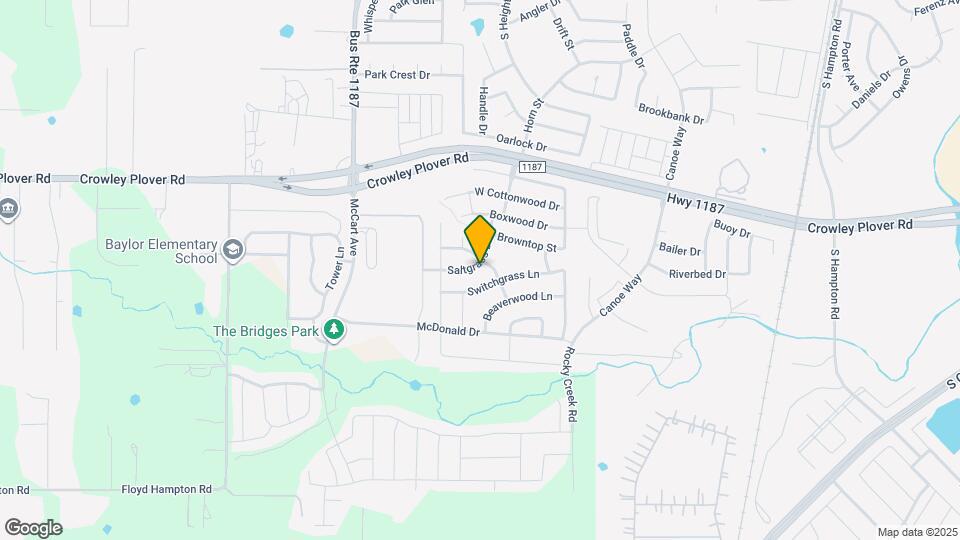 1205 Saltgrass Dr Map and Location Details