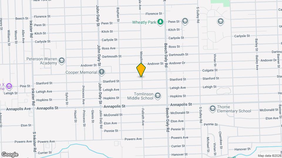 26102 Stanford St Mapa y Detalles de la Ubicación